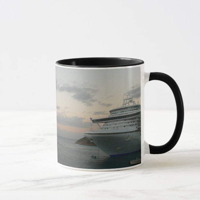 Sunrise in St. Thomas II Cruise Seascape Mug (Right)