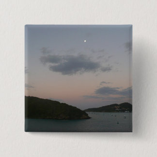 Sunrise in St. Thomas III US Virgin Islands Button
