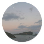 Sunrise in St. Thomas III US Virgin Islands Classic Round Sticker