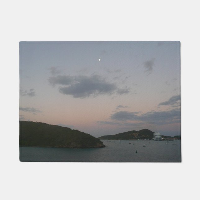 Sunrise in St. Thomas III US Virgin Islands Doormat (Front)