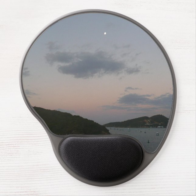 Sunrise in St. Thomas III US Virgin Islands Gel Mouse Pad (Front)