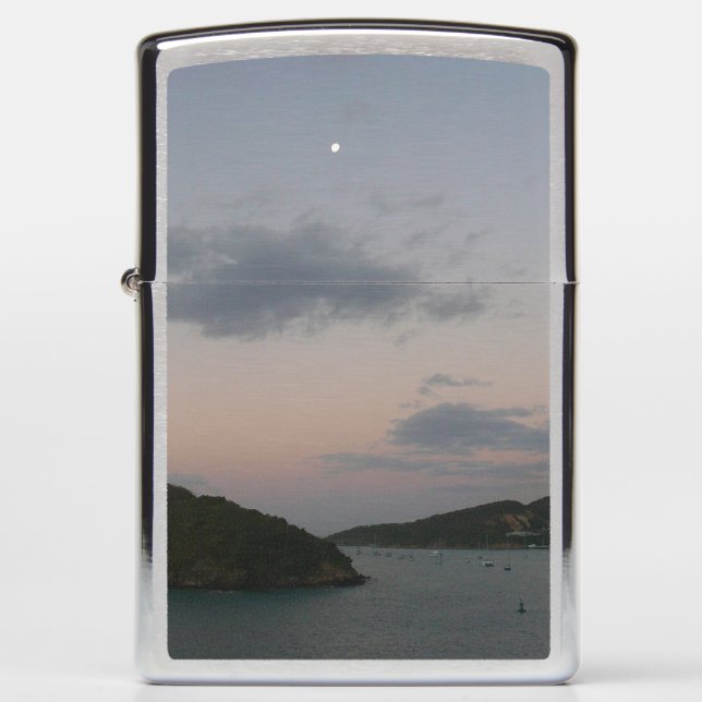 Sunrise in St. Thomas III US Virgin Islands Zippo Lighter (Front)
