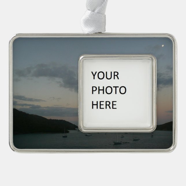 Sunrise in St. Thomas IV US Virgin Islands Christmas Ornament (Front)