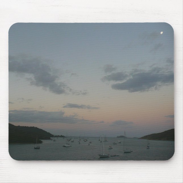 Sunrise in St. Thomas IV US Virgin Islands Mouse Pad (Front)