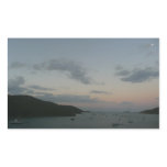 Sunrise in St. Thomas IV US Virgin Islands Rectangular Sticker