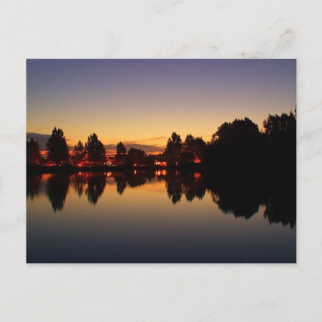 Sunrise in the Cotswold postcard (Front)