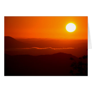 Sunrise in the Cumberland Mountains Cards