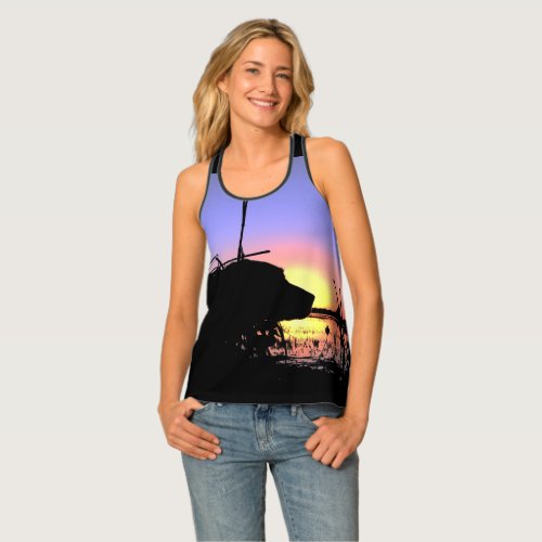 Sunrise in the Duck Blind Tank Top