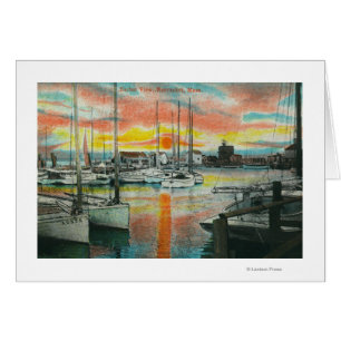 Sunrise in the Harbor Cards