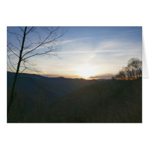 Sunrise in the Smoky Mountains Cards