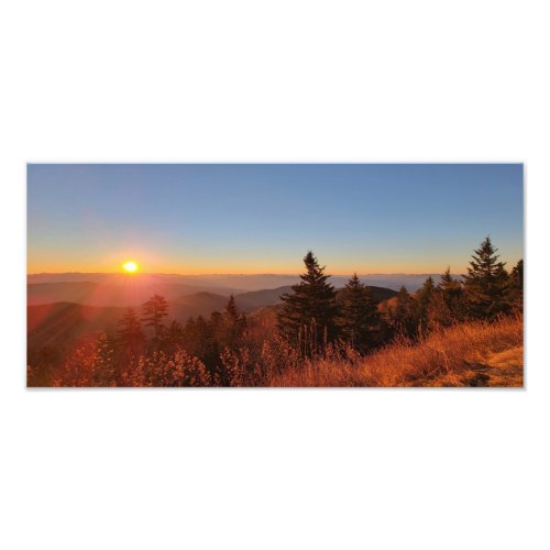 Sunrise in The Smoky Mountains Photo Print