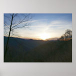 Sunrise in the Smoky Mountains Poster