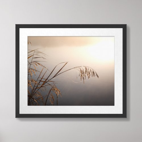 Sunrise in the Wetlands Framed Art