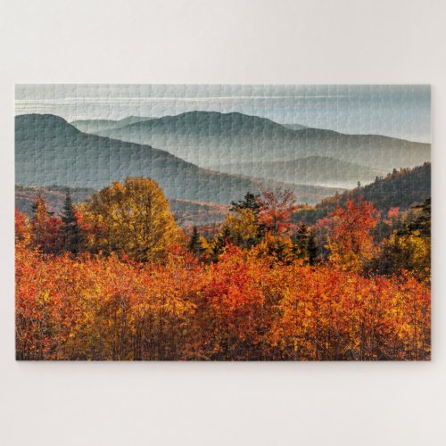Sunrise Kancamagus Highway Overlook New Hampshire Jigsaw Puzzle