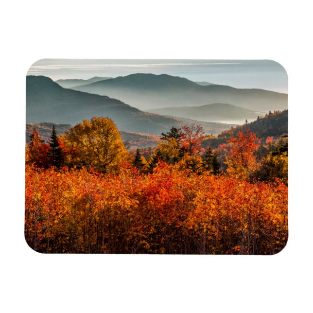 Sunrise Kancamagus Highway Overlook New Hampshire Magnet (Horizontal)