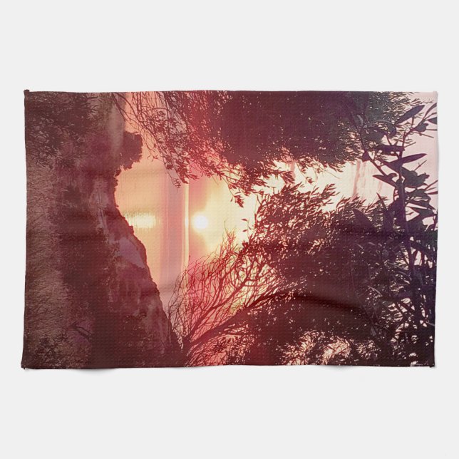 sunrise kitchen towel (Horizontal)