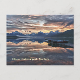 Sunrise Lake Mcdonald Postcard