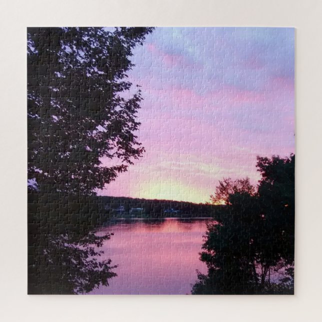 Sunrise Lake of the Ozarks Jigsaw Puzzle (Vertical)