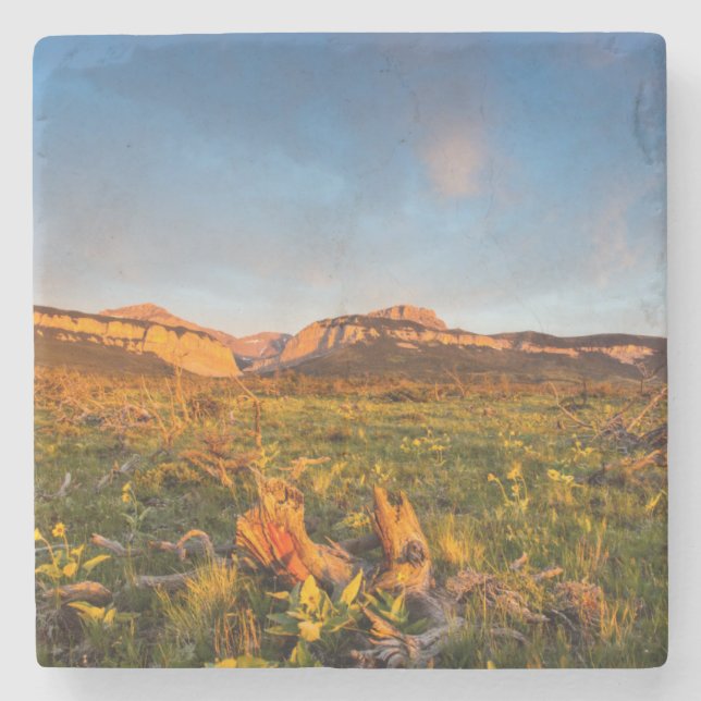 Sunrise Lights Blackleaf Canyon 2 Stone Coaster (Front)