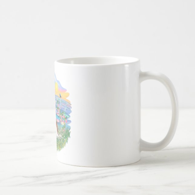 Sunrise Lilies - Blenheim Cavalier Coffee Mug (Right)