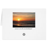 Sunrise Memories Cards (Back Horizontal)