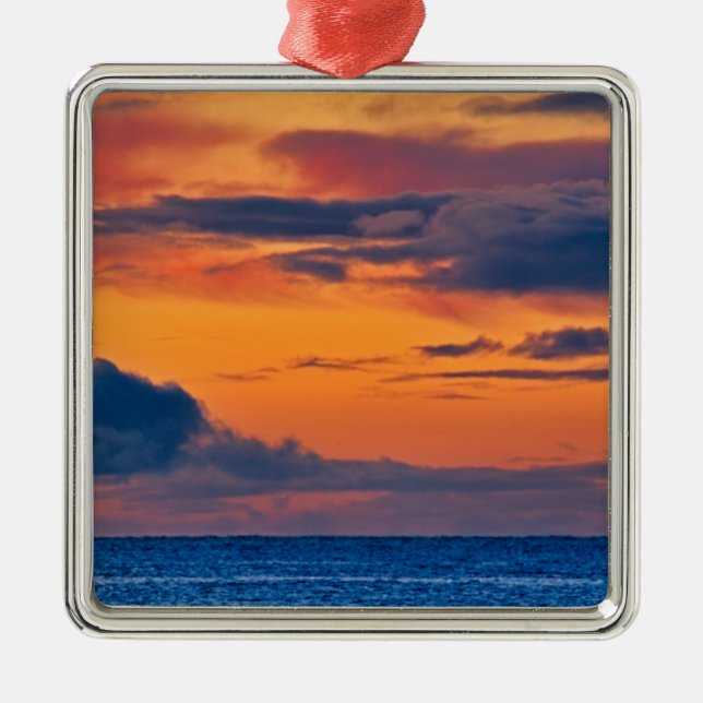 Sunrise Metal Ornament (Front)