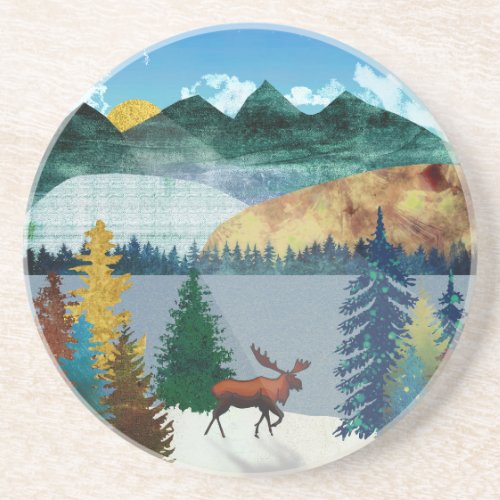 Sunrise Moose Coaster
