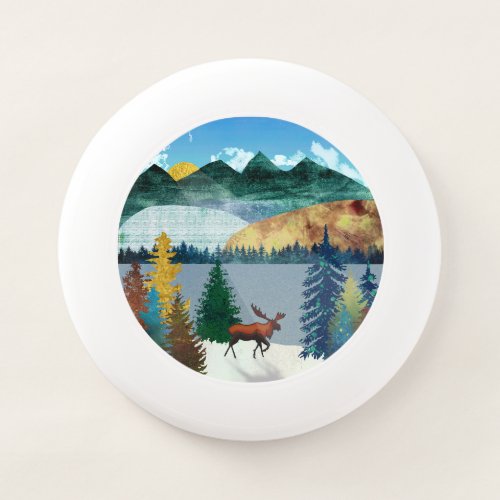 Sunrise Moose Wham_O Frisbee