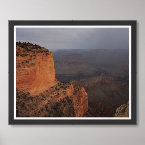 Sunrise Morning Mist Grand Canyon National Park Framed Art