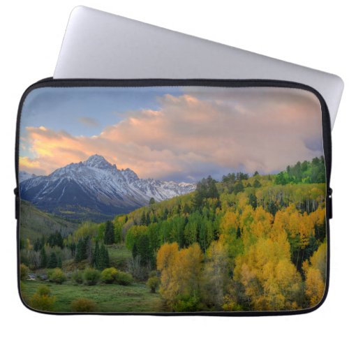 Sunrise Mt Sneffels Landscape Colorado Laptop Sleeve