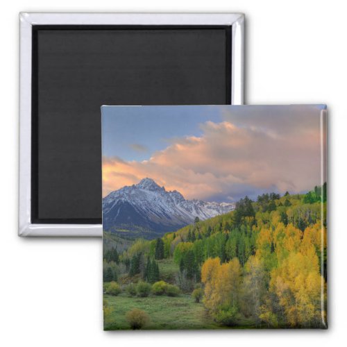Sunrise Mt Sneffels Landscape Colorado Magnet