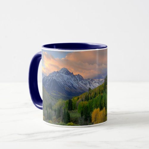 Sunrise Mt Sneffels Landscape Colorado Mug