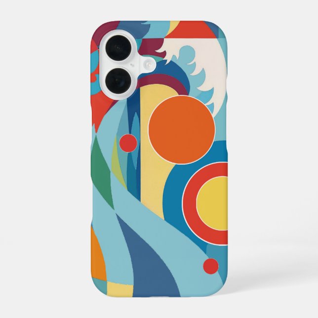 Sunrise Ocean Wave iPhone Case (Back)