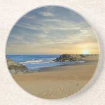 Sunrise on a Sandy Shoreline