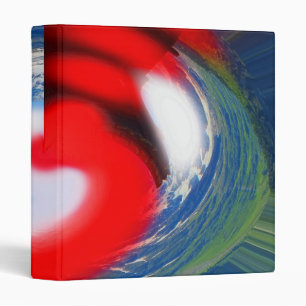 Sunrise on an alien world 3 ring binder