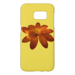 Sunrise on Mexican Sunflower Orange Floral Samsung Galaxy S7 Case