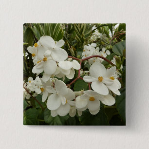 Sunrise on Mexican Sunflower Orange Floral Pinback Button