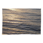 Sunrise on Ocean Waters Calming Photography Towel