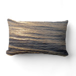 Sunrise on Ocean Waters Lumbar Pillow