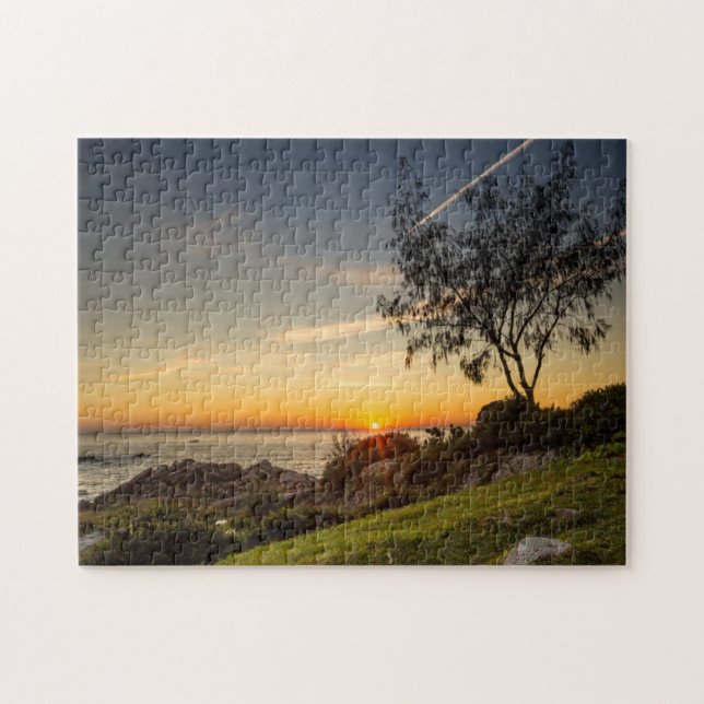Sunrise On The Beach Armação, Brazil Jigsaw Puzzle (Horizontal)