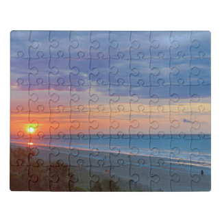Sunrise on the Beach Jigsaw Puzzle