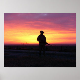 Sunrise on the Euphrates Poster