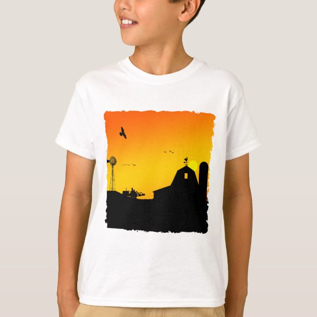 sunrise on the farm T-Shirt (Front)