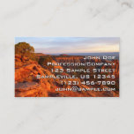 Sunrise on the Grand View Trail at CO Monument Business Card