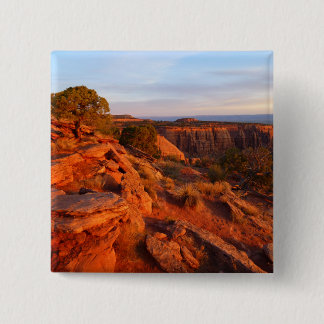 Sunrise on the Grand View Trail at CO Monument Button