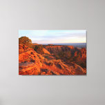 Sunrise on the Grand View Trail at CO Monument Canvas Print