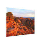 Sunrise on the Grand View Trail at CO Monument Canvas Print