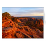 Sunrise on the Grand View Trail at CO Monument Card