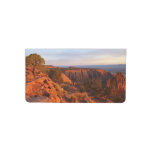 Sunrise on the Grand View Trail at CO Monument Checkbook Cover