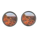 Sunrise on the Grand View Trail at CO Monument Cufflinks